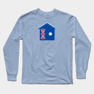 Brighton Beach Bathing Box, Melbourne, Australia Long Sleeve T-Shirt